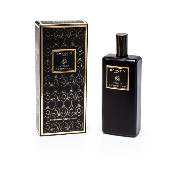 Bytový parfém v škatuľke s vôňou klinčeka a ylang-ylang Bahoma London Room Spray, 100 ml