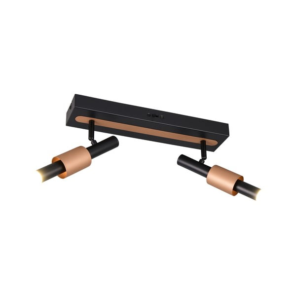 Čierne/v bronzovej farbe LED bodové svietidlo 20,5x42 cm Ikaris – Trio Select-image-2