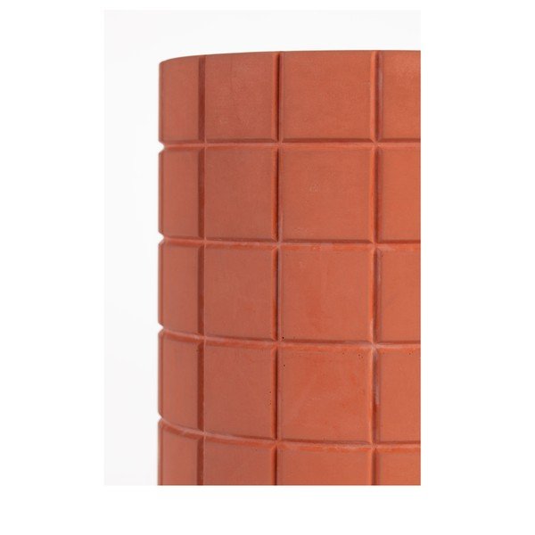 Oranžová váza z betónu Fajen – Zuiver-image-2