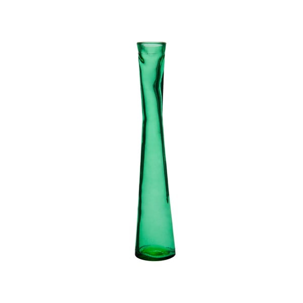 Tmavozelená váza J-Line Day, 30 cm