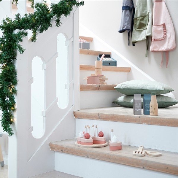 Drevená detská hracia súprava Flexa Play Birthday Cake-image-1