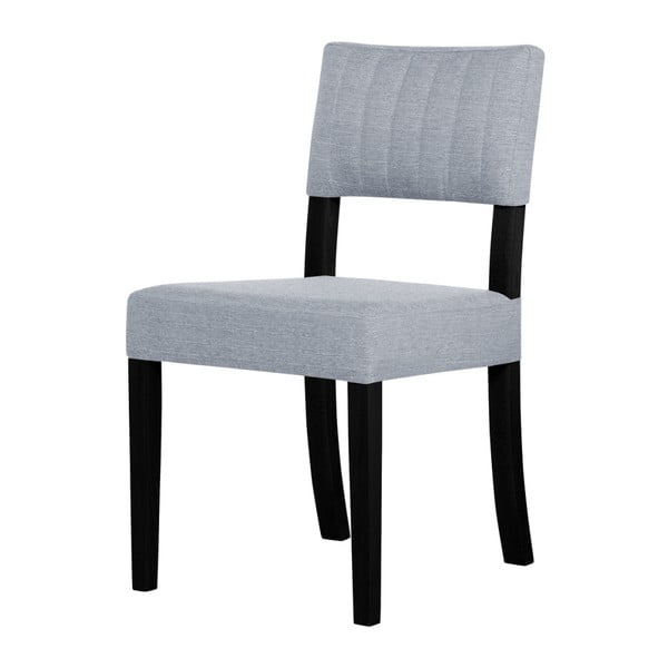 Sivá stolička s čiernymi nohami Ted Lapidus Maison Néroli
