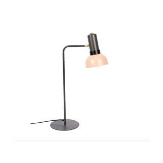 Sivo-ružová stolová lampa Zuiver Charlie