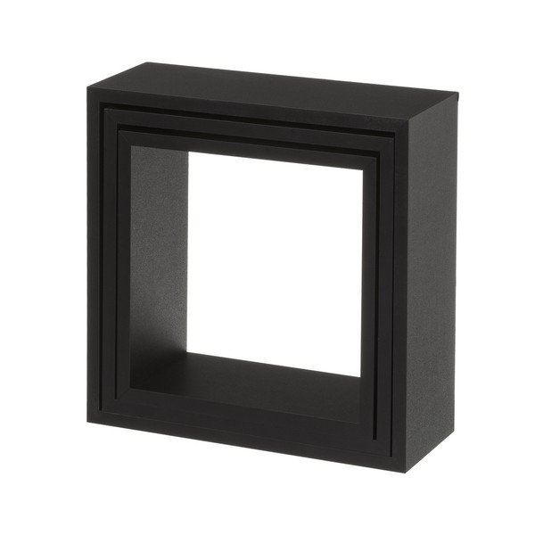 Čierne police v súprave 3 ks – Casa Selección-image-2