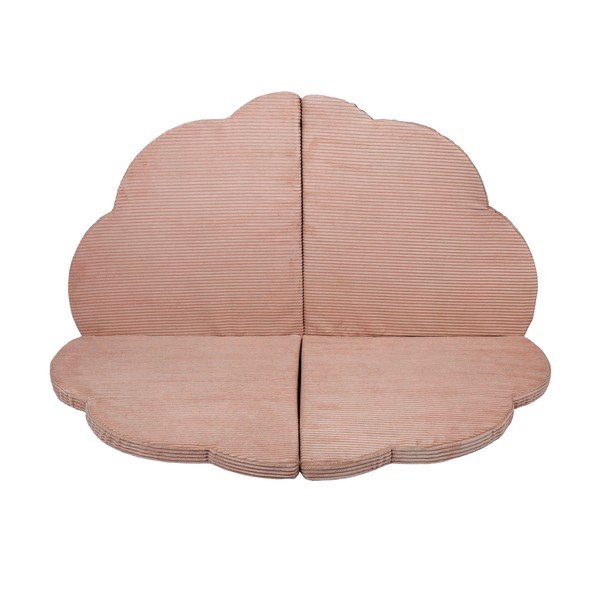 Ružová detská hracia podložka 160x160 cm – Meowbaby