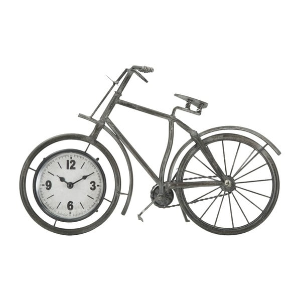 Stolové hodiny v tvare bicykla Mauro Ferretti, 38,5 × 25 cm