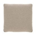 Béžový ženilkový vankúš na gauč Blok – Kave Home