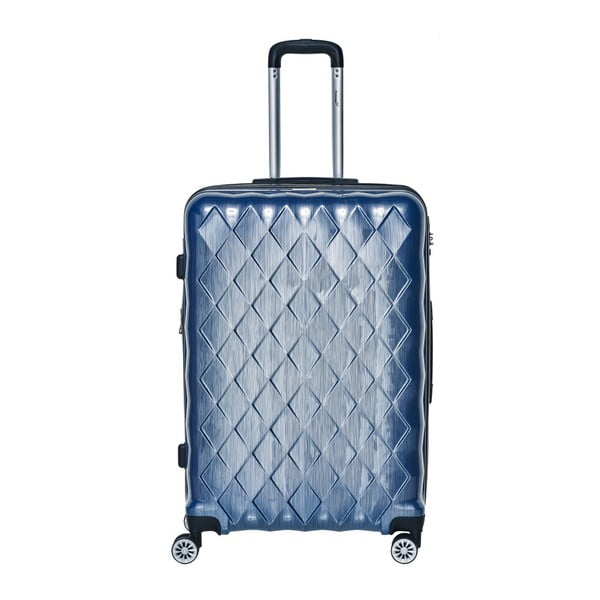 Modrý cestovný kufor Packenger Atlantic