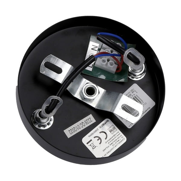 Čierne závesné svietidlo 100x20 cm Gillo - Candellux Lighting-image-2