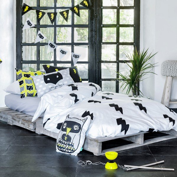 Set obliečky na prikrývku a vankúš Baleno Thunder, 140 × 200 cm-image-3