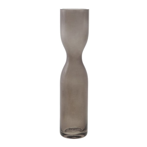 Váza Pinch 26 cm, sivá
