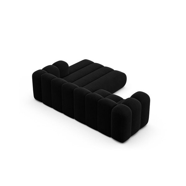 Antracitová rohová pohovka (pravý roh) Lupine – Micadoni Home-image-3