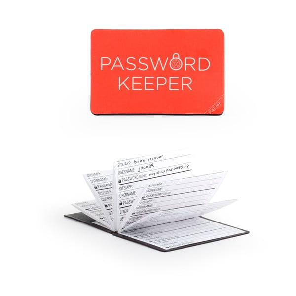 Zápisník na heslá Kikkerland Password Keeper
