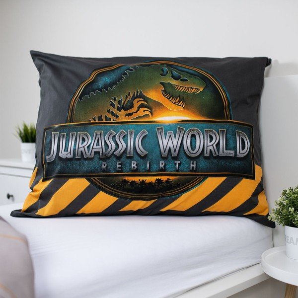 Bavlnená detská obliečka na jednolôžko 140x200 cm Jurassic World "T-Rex" – Jerry Fabrics-image-2