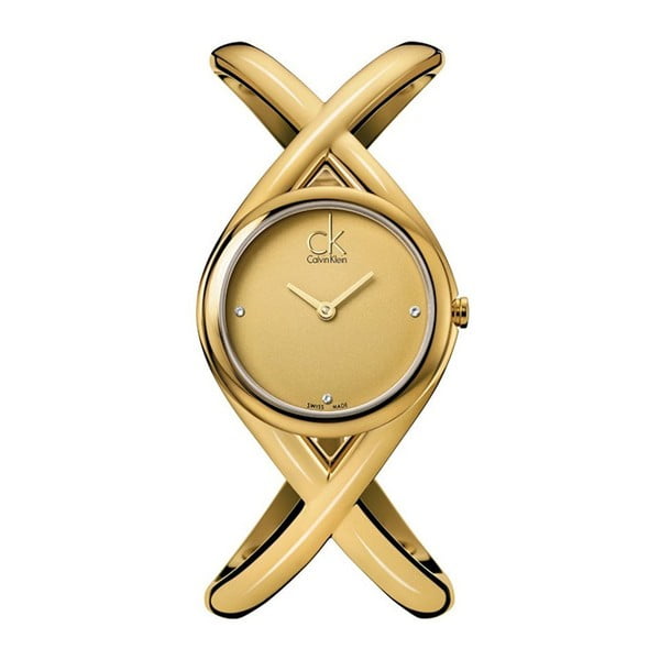 Dámske zlaté hodinky Calvin Klein K2L23509

