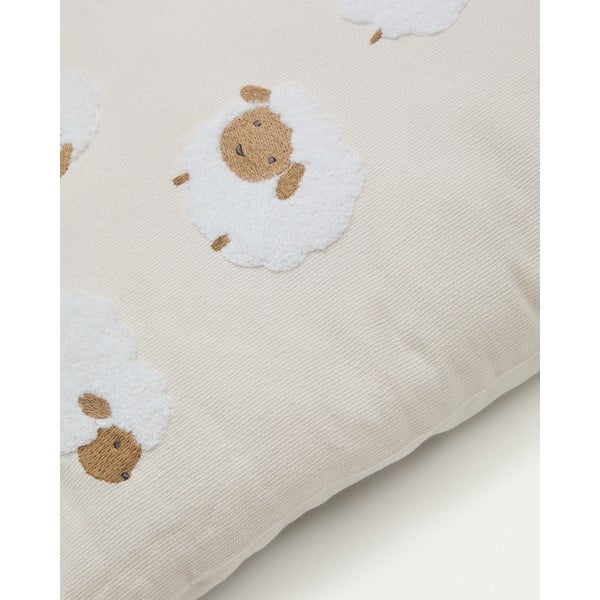 Bavlnená detská obliečka na vankúš 45x45 cm Milu – Kave Home-image-3