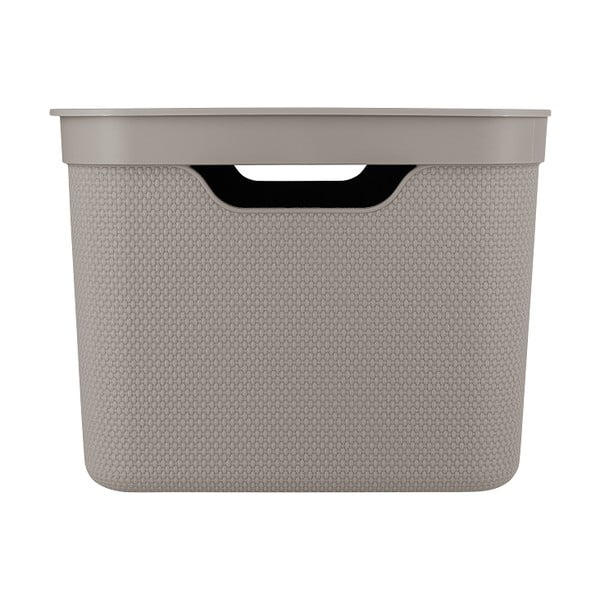 Plastový úložný box s vekom Deco - Rotho-image-4