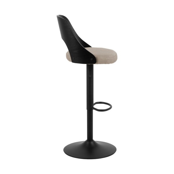 Béžové otočné barové stoličky v súprave 2 ks 113 cm Lucy – Actona-image-4