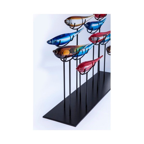 Dekorácia s motívom farebných rýb Kare Design, 20 × 80 cm-image-1