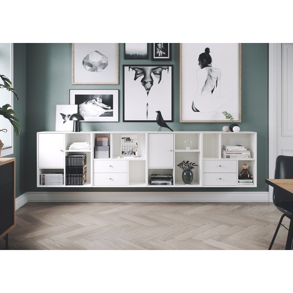 Biely modulárny policový systém 43x33 cm Z Cube - Tenzo-image-1