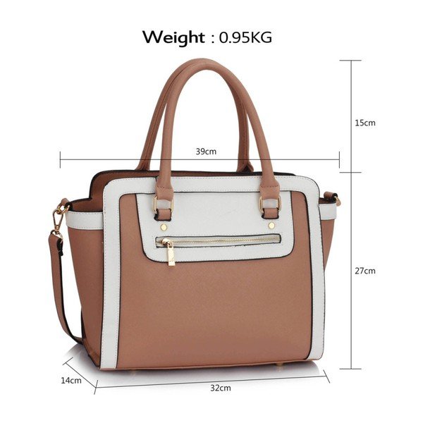 Kabelka L&S Bella Nude-image-1