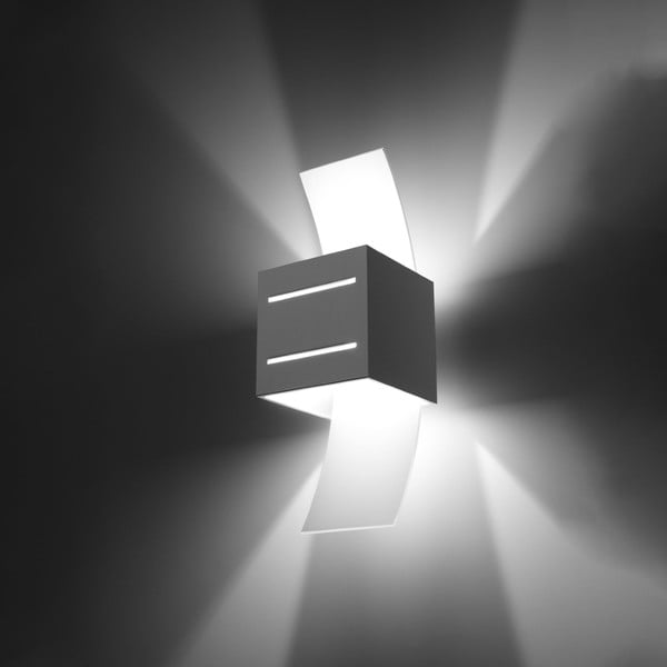 Biele nástenné svietidlo Carlo – Sollux-image-3