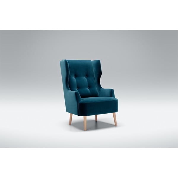 Tyrkysovomodré kreslo ušiak Play Swing - Sits-image-1