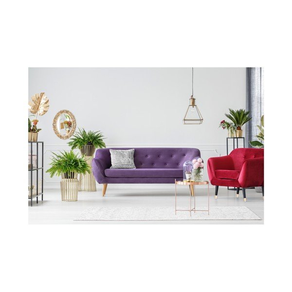 Fialová trojmiestna pohovka Mazzini Sofas Amelie-image-2