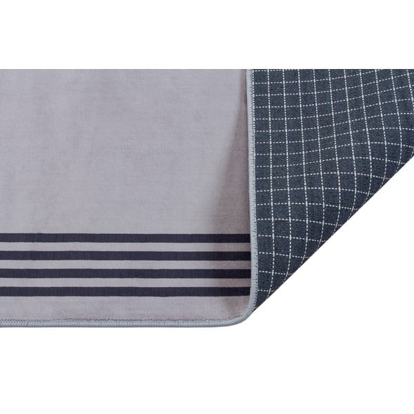 Sivý umývateľný koberec behúň 300x100 cm - Vitaus-image-2