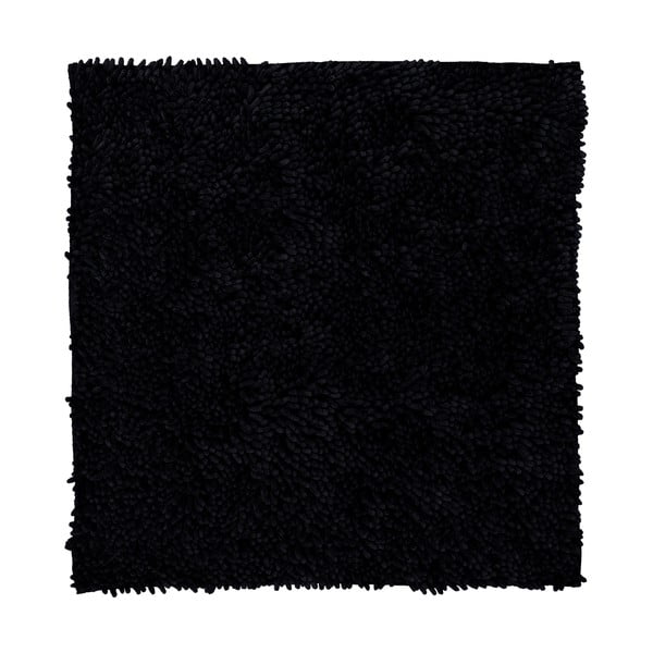 Čierny koberec ZicZac Shaggy, 60 x 100 cm