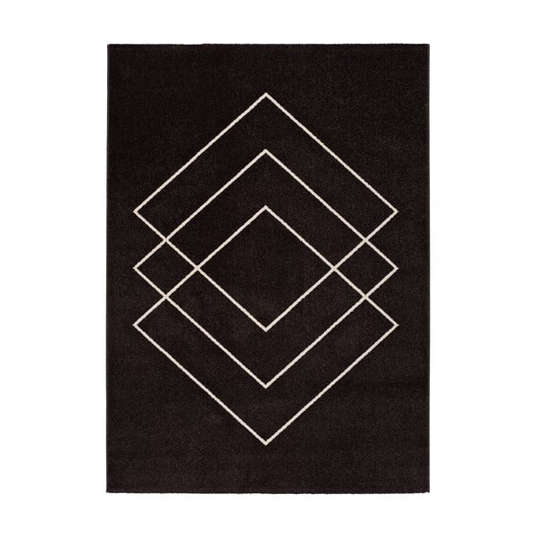 Čierny koberec Universal Breda, 280 x 190 cm