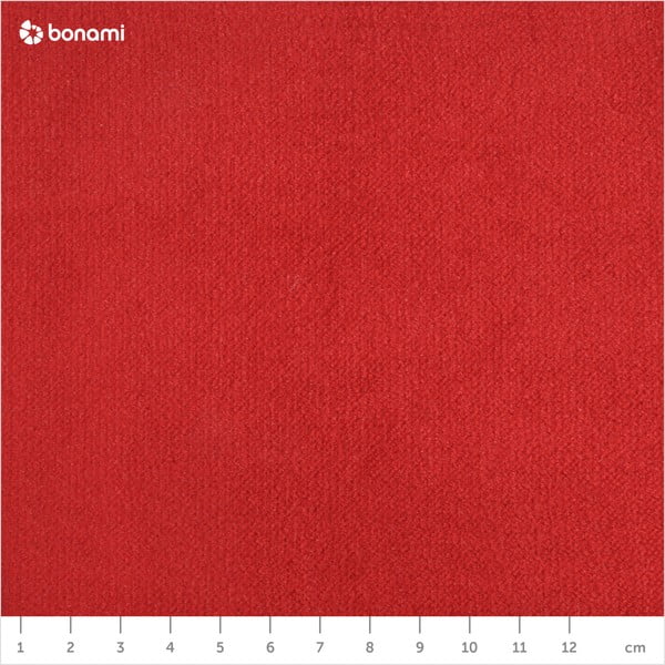 Červené kreslo s hnedými nohami Max Winzer Brandford Suede-image-1