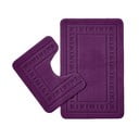 Tmavofialové WC kúpeľňové predložky v súprave 2 ks 50x80 cm Armoni – Catherine Lansfield