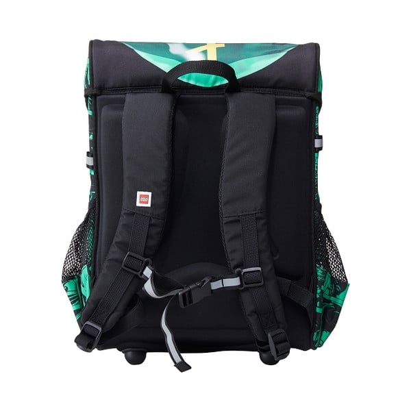 Zelená detská školská taška LEGO® Ninjago Easy, 18 l-image-1