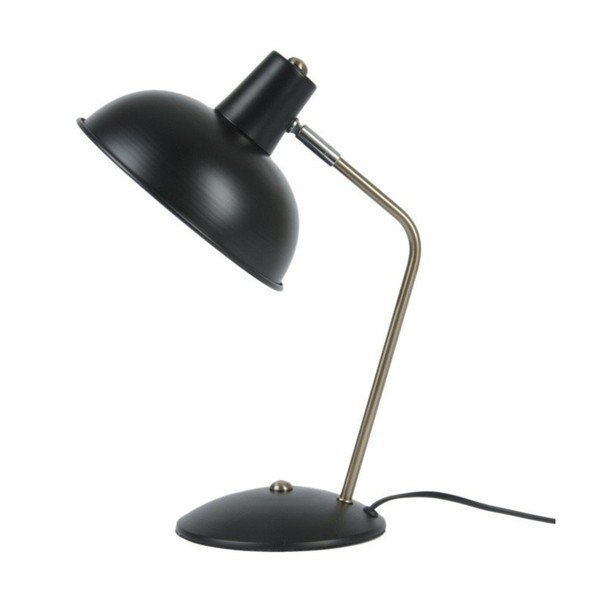 Čierna stolová lampa Leitmotiv Hood