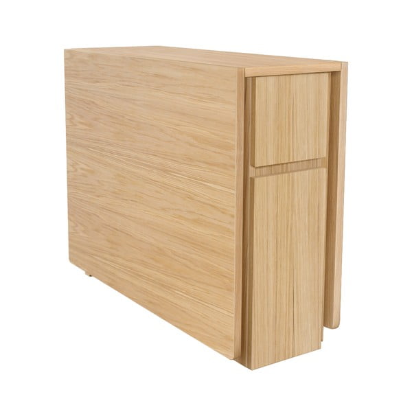 Rozkladací stôl v dubovom dekore Woodman Mel-image-3