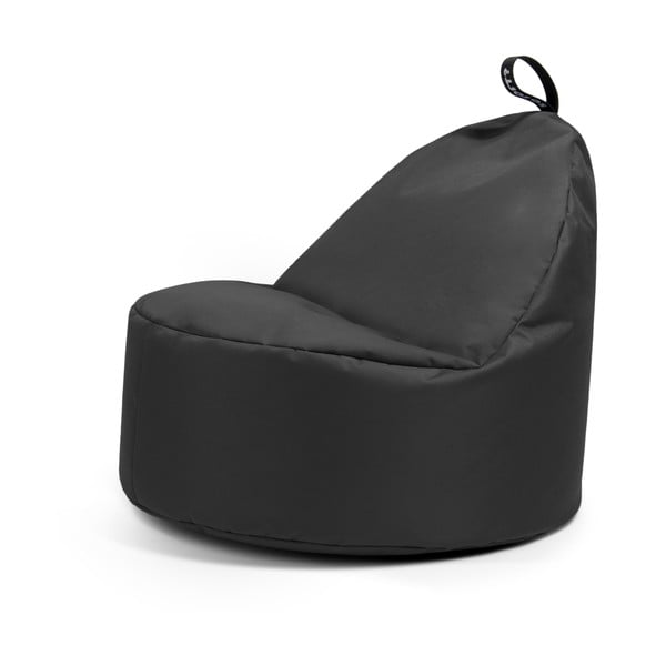 Sivý sedací vak Round XL – So Soft?