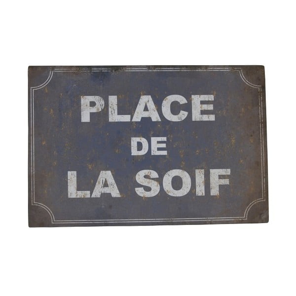 Plechová ceduľa Antic Line De La Soif