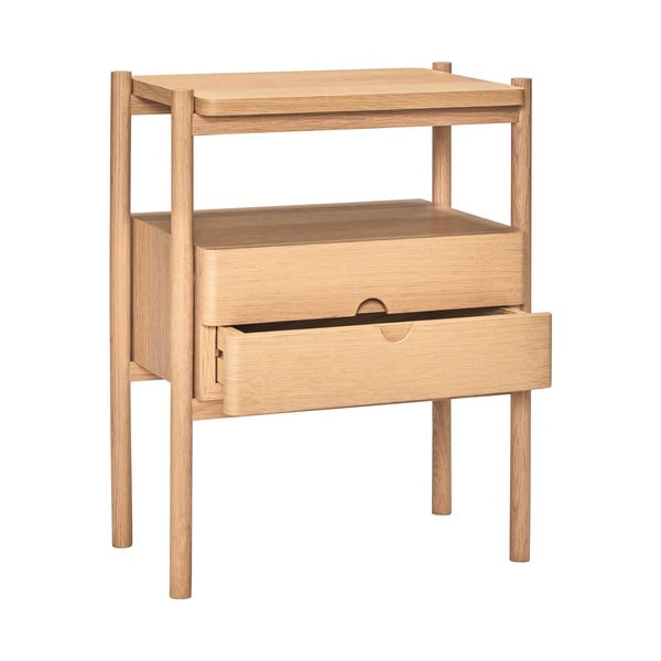 Nočný stolík v dekore duba v prírodnej farbe Appeal – Hübsch-image-4
