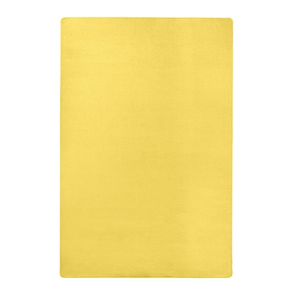 Žltý koberec Hanse Home Fancy, 80 × 200 cm