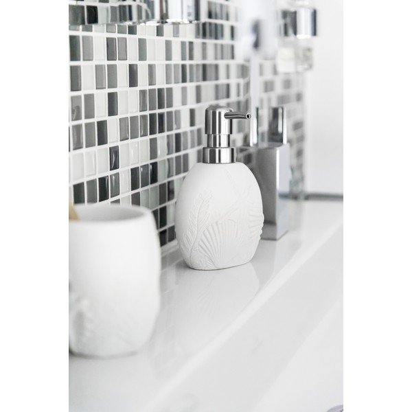 Biely dávkovač mydla z polyresínu 0.28 l Maloto - Wenko-image-4