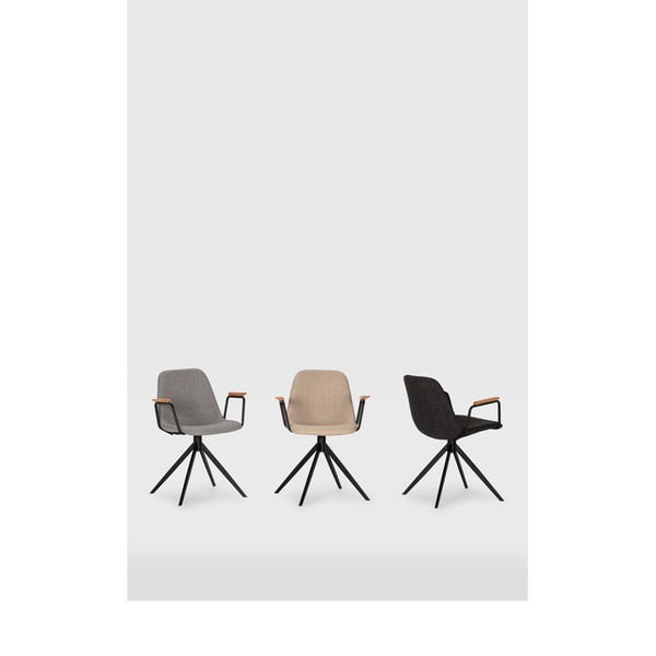 Čierne jedálenské stoličky v súprave 2 ks Tali – Marckeric-image-2