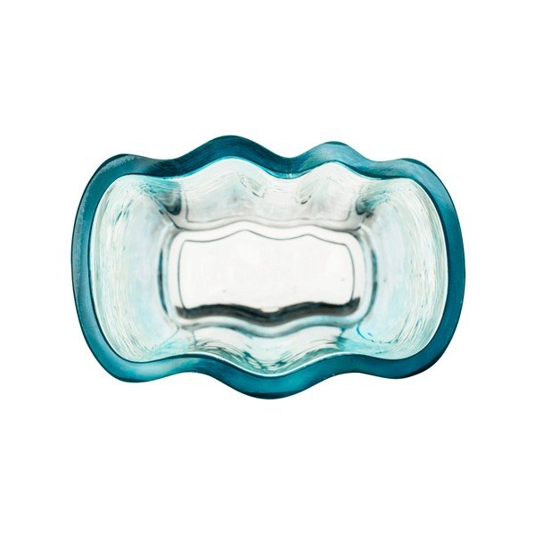 Tyrkysová váza Sagaform Sea Siluett, 26 cm-image-1