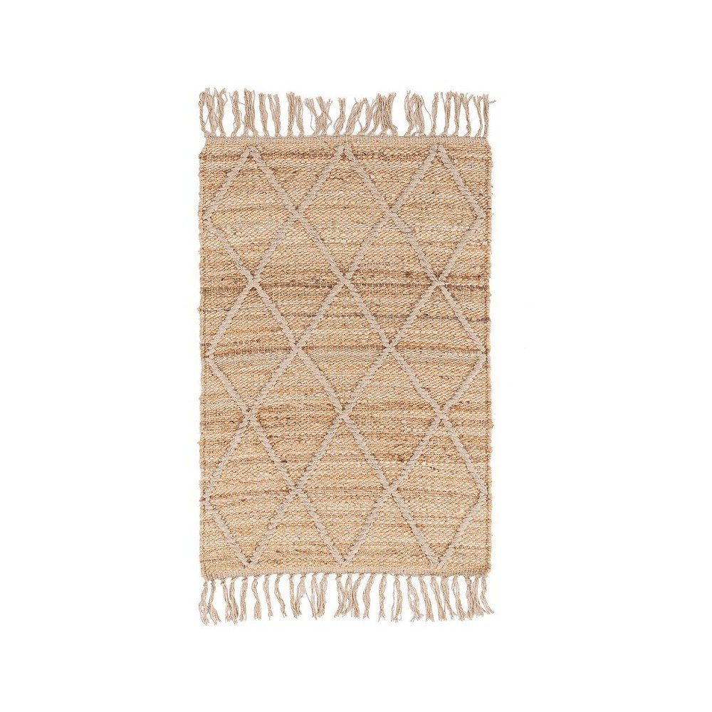 E-shop Ručne tkaný jutový koberec v prírodnej farbe 60x90 cm Shaila – Yes Everyday
