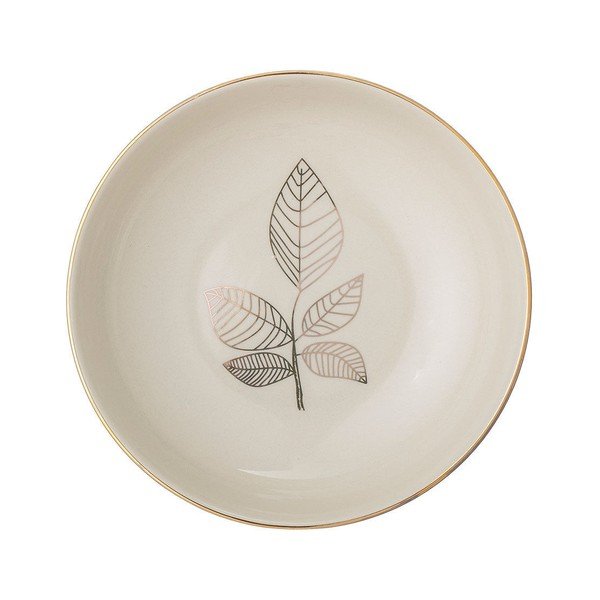 Zelený hlboký tanier Bloomingville Rio, ⌀ 21,5 cm