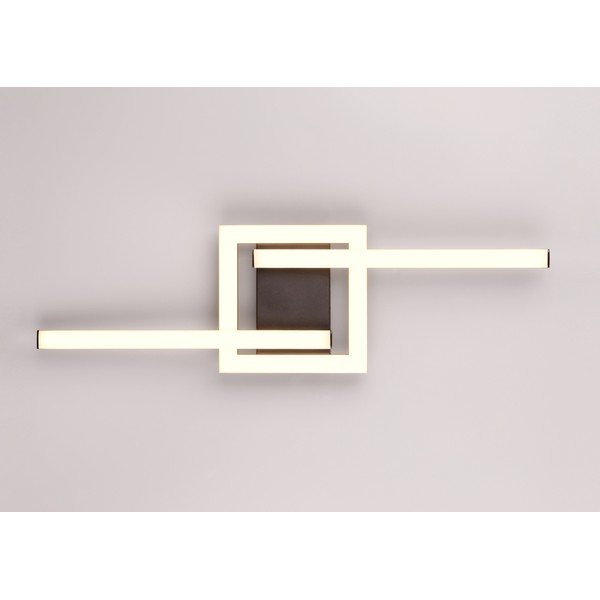Čierne LED stropné svietidlo 16x54 cm Viale – Reality-image-3