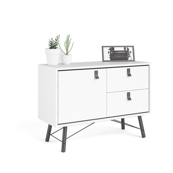 Biela komoda Tvilum Ry, 102 x 72 cm-image-3