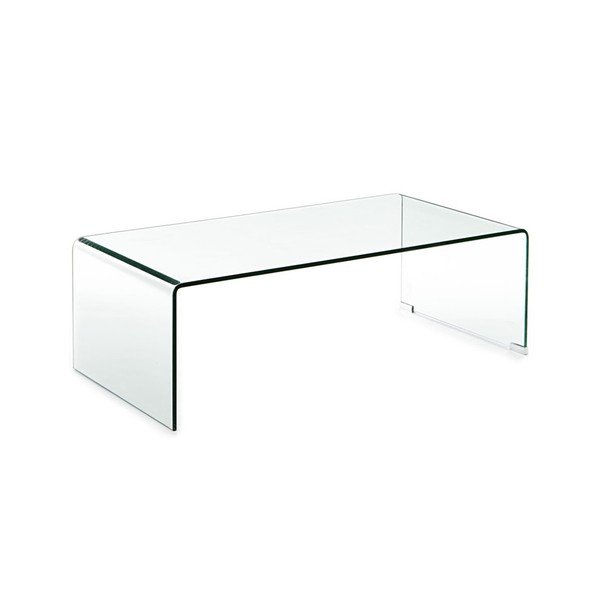 Sklenený konferenčný stolík 55x110 cm Cristal – Tomasucci-image-1