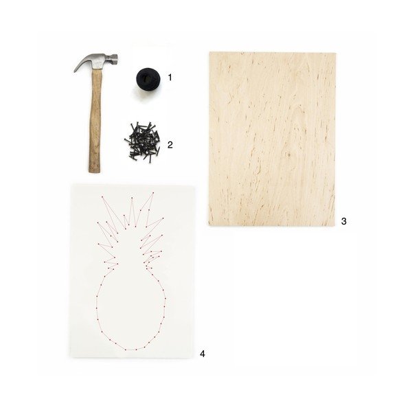 DIY obraz Really Nice Things Pineapple, 40 × 60 cm-image-1
