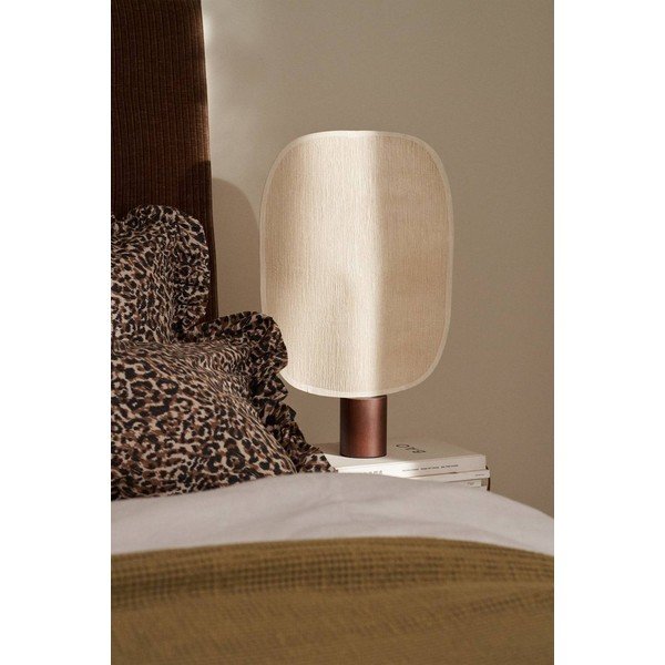 Hnedá/krémovobiela papierová stolová lampa (výška  44 cm) Mai Le – Ellos Home-image-2